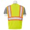 Deltaplus Vest, Hi-Viz, Lime, Contrasting Trim, 6X 61830 - alternate 3